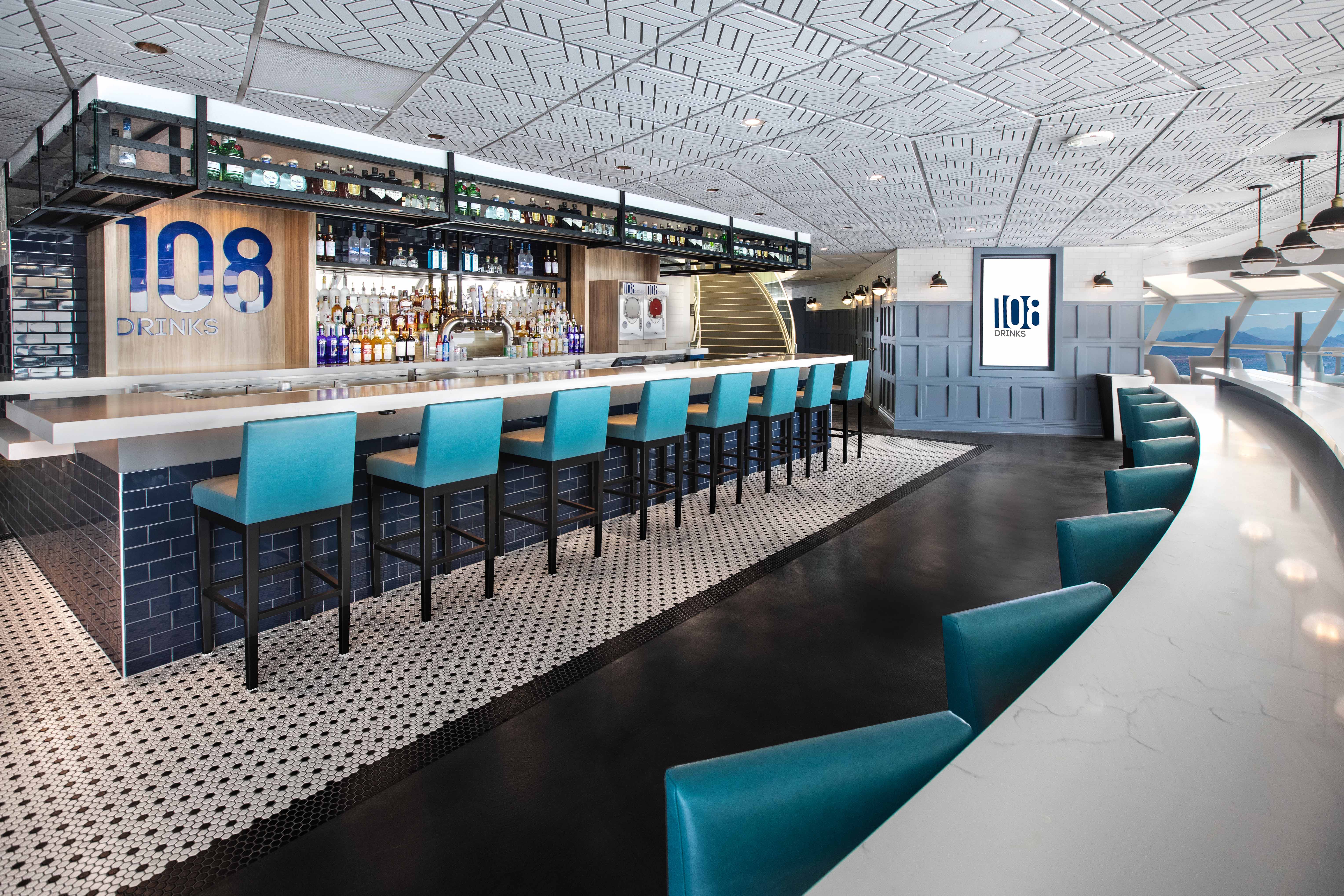 108 Drinks Image with view